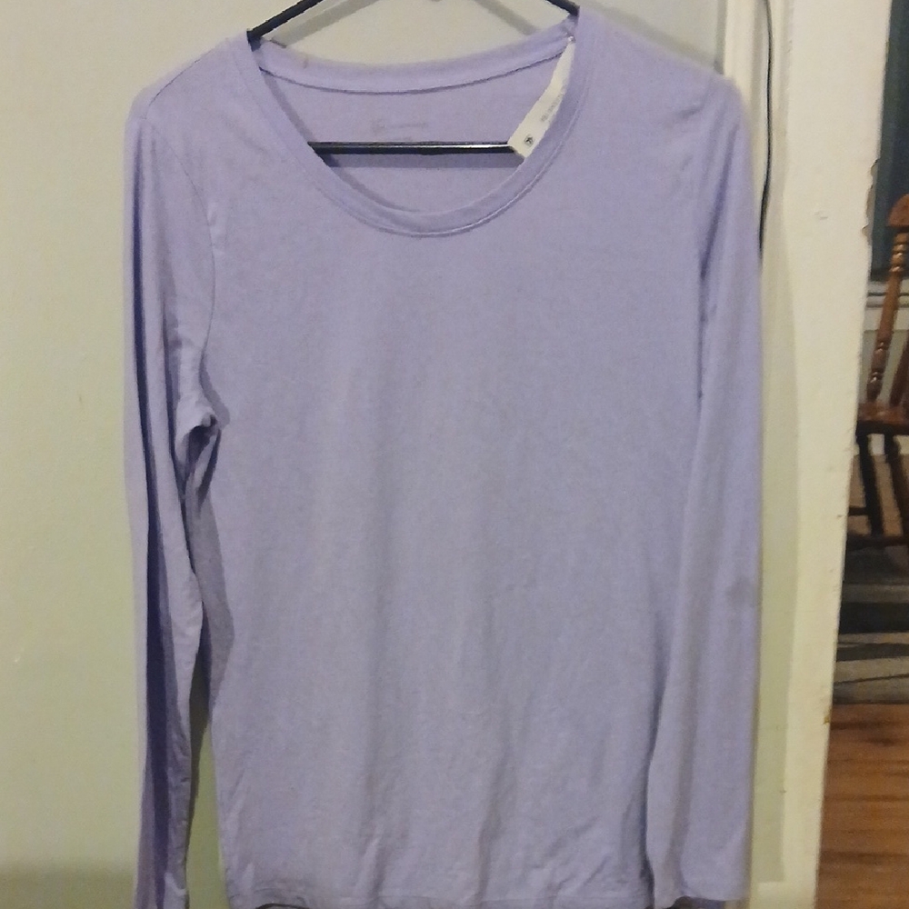 Lavender Long Sleeve Top